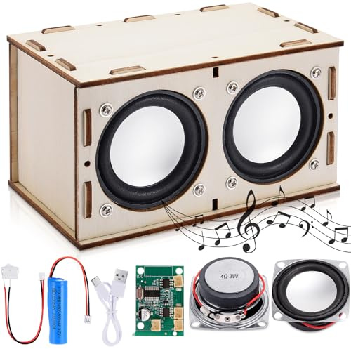 Dromlag Altavoz Bluetooth DIY para Niños de 8-12 Años - Juguetes y Experimentos Educativos - Manualidades y Regalos para Adolescentes