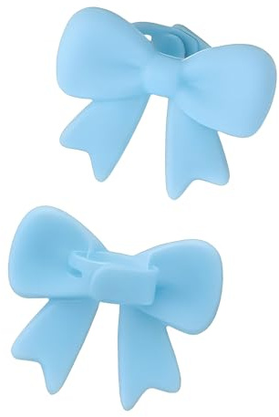 BUBEFSKD 2 piezas lazo decoración, accesorios para auriculares, impresión 3D, accesorios de fijación de auriculares coquetos, regalo para mujeres, silicona
