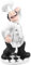 WINOMO Koch Figuren Deko Küchenchef Figur Winkender Koch Bäcker Dekofigur Harz Skulptur Desktop Ornamente Küche Restaurant Café Bar Bäckerei Dekoration Stil 5
