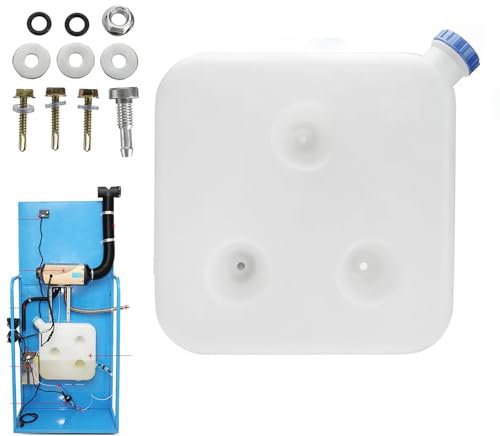 Inscrip Car Truck Fuel Tank 10L, Large Capacity Oil Tank, Tractor Oil Canister, Car Truck Fu-el Tank, Plastic Air Parking Heater Fuel Tank Gasoline Oil Drum for Auto Diesel Parking Heater Tool