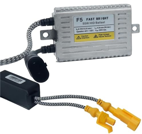 1 Pz 55W Auto F5 Luminoso Veloce Ballast Conversione Digitale, Reattore Nascosto 12V/55W