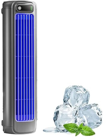 Migilife Cooling Ace, Cooling Ace, Cooling Ace Air Conditioner Cooler Fan For Room, Portable Air Conditioner Cooling Fan Med 3 Hastigheter Och Led -pekskärm, Luftkylare För Rum Uteplats Inomhus Gray