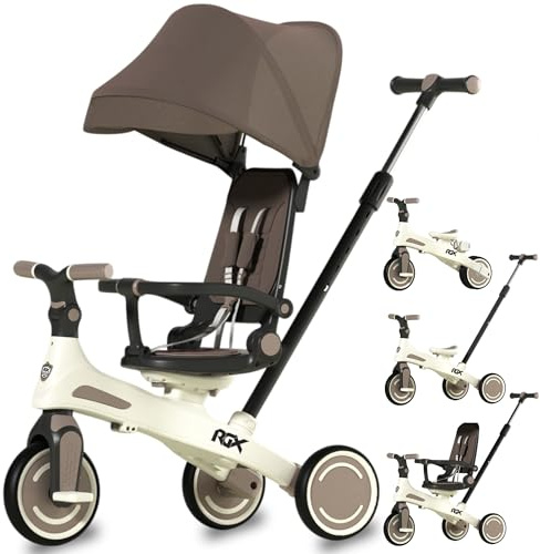 WeLLIFE RGX Triciclo evolutivo 5 en 1 para niños de 1 a 3 años