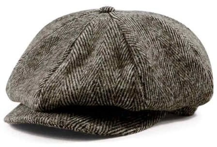 YAMEE Boinas Hombre Clásico,Gorro de Beret para Hombre Vintage,Gorra Plana para Mujer Moda,Sombrero de Caza,Sombrero de Otoño e Invierno