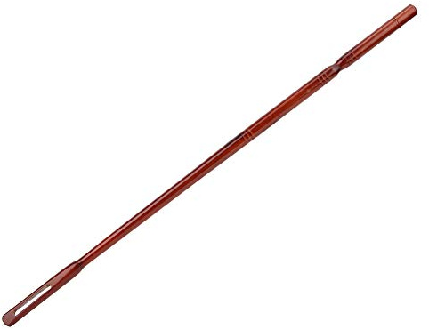 Flute Cleaning Rod,Maple Wood Succinite Color Flute Maintenance Cleaning Tool 36.2 x 0.96cm Playing Accessories