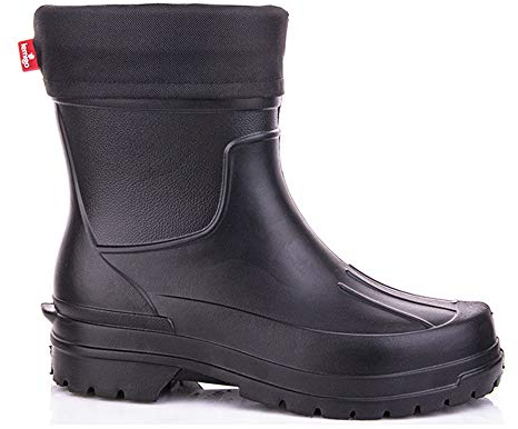 LEMIGO leichte Kurze Eva Gummistiefel gefüttert Denver 765 (42, schwarz)