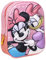 Schulrucksack Minnie Mouse - Mit Reißverschluss - 25 x 31 x 10 cm - Kinderrucksack mit 3D-Elementen - Gepolsterter Schultergurt - Original Produkt in Spanien Designed