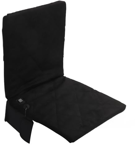 PenRux Asientos de Estadio con Calefacción para Gradas con Soporte para la Espalda, Cojín de Asiento de Estadio, Cojín de Asiento con Calefacción Plegable, Banco de Energía No Incluido