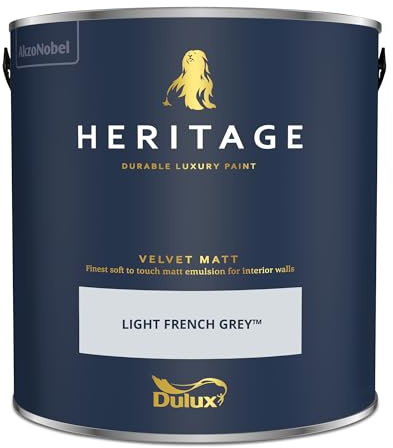 Dulux Heritage Paint (125ml Tester, Light French Grey)
