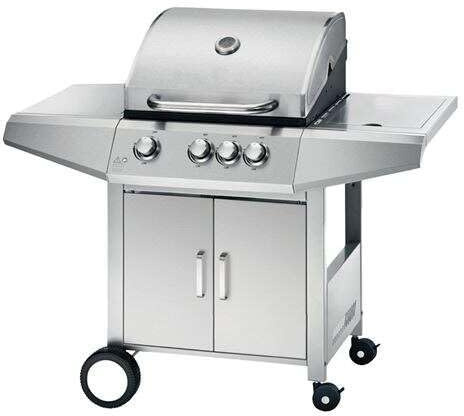 Barbacoas de Gas de la Marca Muvip Modelo Muvip Barbacoa Gas INOX 4 Fuegos - Estructura de Acero Inoxidable