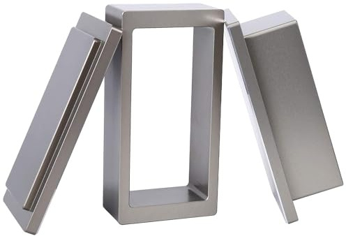 TUOPUKE 2x4 Inch Pre Press Mold Made of Food Grade Anodized Aluminum