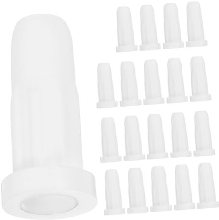 ibasenice Silicone Furniture Leg Protectors, 40pcs Plastic Crib Wheel Covers for Furniture Foot, Easy-install Caster Cups with Smooth Movement for Cribs and Hardwood Floors