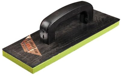 Paleta flotante de espuma para hormigón, acabado de pared con agarre cómodo, llana de yeso