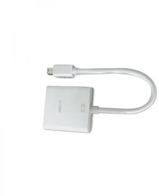 Watio Wave Adaptador - Adaptador Mini DisplayPort a VGA, 1 Puerto, Compatible con monitores VGA, Material Resistente, fácil conexión y Uso Sencillo.*