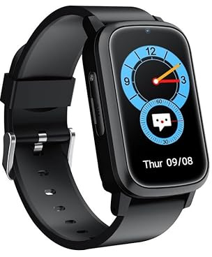 NikuTRAX GPS-Smartwatch für Senioren NC92E mit SOS schwarz