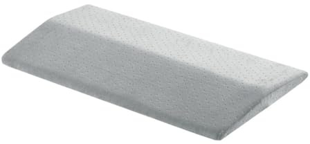 CHILDWEET Almohada Lumbar de Memoria Mediana Gris, Cojín de Apoyo Cintura, Almohada para Embarazadas, Soporte Ergonómico para Dormir y Viaje, Adecuado para Mujeres y Uso en Casa, Coche