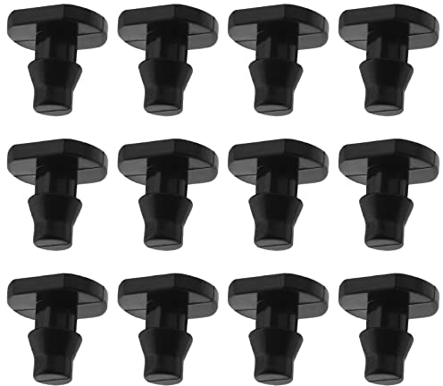 Create idea 100 STÜCKE 1/4 Zoll Tropfbewässerung Endstopfen Gartenschlauch Endstopfen Stecker für Gartenbewässerung PE-Rohrleitungsverbindung Gewächshaus Blumenbeet Innenhof
