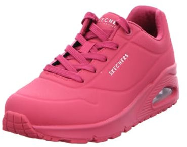 Skechers Damen UNO Stand ON AIR, Magenta Durabuck/Mesh, 36 EU