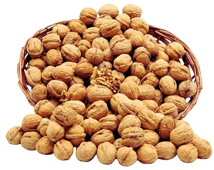 BAMELO® Walnüsse mit Schale 34-36mm (Grenobler) Aktuell Ernte 1 kg (1er Pack))