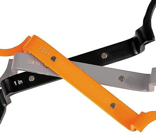 Walfront Juego de Llaves de Contratuerca, 3 Piezas, Largo de Acero de Aleación de 1, 1/2, 3/4 Pulgadas, Juego de Llaves Allen para Revisión de Tuberías, Instalación de Maquinaria