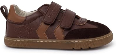 Pisamonas Baskets Barefoot Enfants Bandes Latérales Taille 29 Couleur Marron