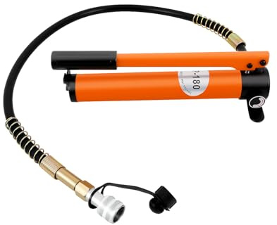 Hydraulische Handpumpe, Hydraulikzylinder Mit Pumpe 1 M Schlauch, Hydraulikpumpe 70mpa, 350cc 20t Hydraulik Handpumpe, Hydraulikpumpe Mit Hebebock, Handgriff