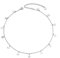 Flyow 925 Sterling Silber Halskette Damen Anhänger Choker Kette Schmuck (Stern)