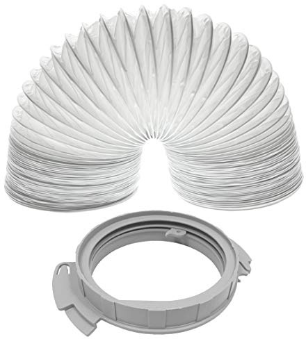 Spares2go 2 m Tuyau d'aération + adaptateur/connecteur Bague pour sèche-linge Hotpoint