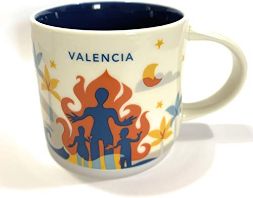 Starbucks Valencia (España) Taza de café YAH You Are Here, 400 ml
