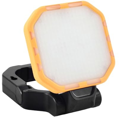 30W Arbeitsleuchte LED Akku, LED Akku Strahler 2000LM mit 4 Lichtmodi, Superhell Campinglampe für Autoreparatur, Camping, Garage, Werkstatt, Tragbar & Wasserdicht