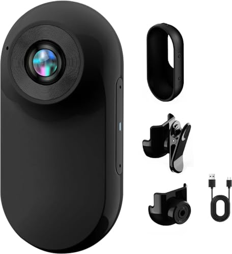 Caméra d'action à 360°, mini caméra d'action 1080P et carte mémoire, ca-méra de casque, cam-éra de poche magnétique, cam-éra d'action K, cam-éra de moto, bodycam, mini cam-éra K, caméra de sport