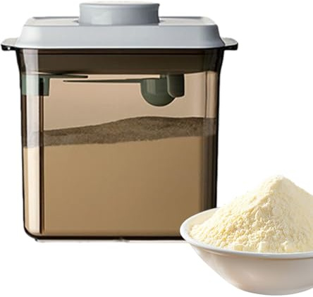 Boîtes De Stockage Pour Lait En Poudre,Conteneur Hermétique 1700 ml Pour Aliments Et Lait | Porte-Biberon Pratique pour Maison et Déplacements - Pour Voyage Maison Cuisine Garde-Manger Chambre d'
