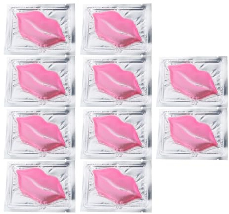 MUSISALY Mascarilla Hidratante para Labios Colágeno, 15 Almohadillas Exfoliantes y Nutritivas para Uso Diario que Suavizan y Levantan la Textura Labial