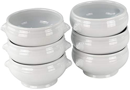 GVK ECO Löwenkopfterrine 0,45 Liter Porzellan 6 Stück im Set