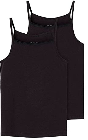 NAME IT Garçon Nkfstrap Top 2p Noos Culotte, Noir, 116 EU