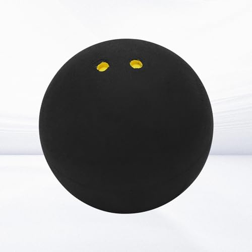 37 Mm Sport-Wettkampf-Squashball, Doppelter Gelber Punkt, squash bälle Squashball,squash schläger Gummi-Squashbälle, squash schläger set Professioneller Squashball, Für Das Training Squash Racket