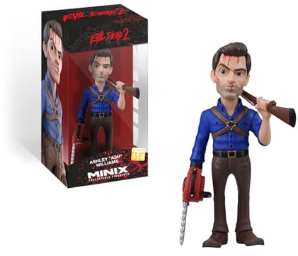 MINIX Bandai Figura Evil Dead 2 - Ash Williams - Coleccionables para Exhibición - Idea de Regalo - Juguetes para Niños Y Adultos - Fans De TV BANDAI MN14965