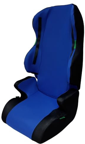 UNITED KIDS Autositzerhöhung Touring III – iSize Norm R129 für Kinder von 126-150 cm, Farbe:Maxblue