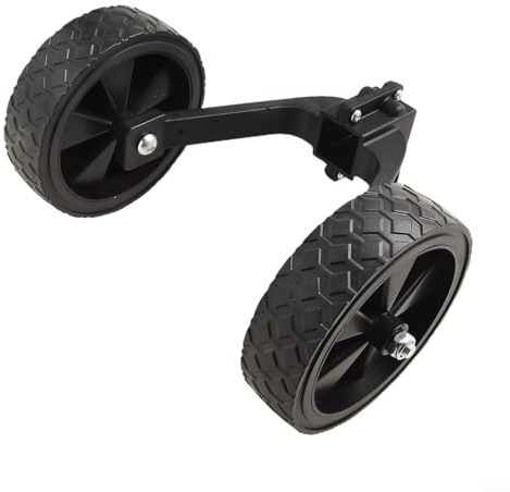 Roues de support réglables pour débroussailleuses Hauteur de coupe améliorée pour marcher derrière les coupe-bordures