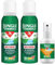 Jungle Formula Insect Repellent Pack, 2 x 125ml and 1 x 60ml with Key Ring
