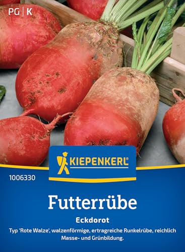 Kiepenkerl Futterrübensamen Eckdorot 1006330, Gemüsesaat