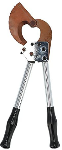 JA40 Ratschenkabelschneider, Hochleistungs-Aluminium-Kupfer, 300 mm² Kapazität, Professioneller Drahtkabelschneider mit Ratschenfunktion