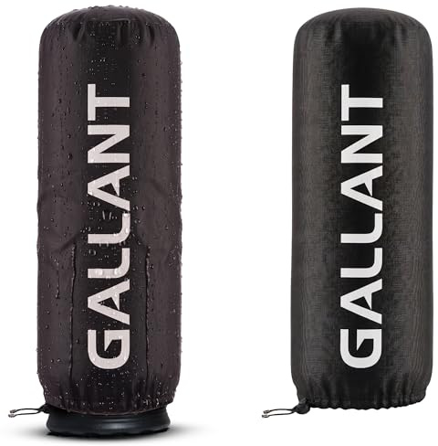 Gallant Funda para saco de boxeo de pie, se adapta a todos los sacos de boxeo de 5 a 6 pies, resistente al desgarro y a la intemperie, resistente al agua, con acabado elástico para un agarre seguro
