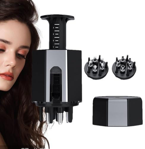 Applicateur d'huile de cuir chevelu | Applicateur d'huile de cuir chevelu | Applicateur d'huile de cuir chevelu | Flacon applicateur de peigne à racines, masseur de tête portable, brosse de massage du