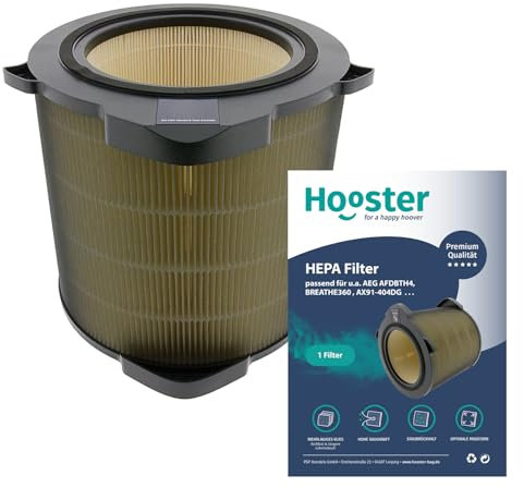 1 Filter kompatibel mit AEG Luftreiniger AX91-404DG | Ersatz für AEG BREATHE360 Luftfilter AFDBTH4