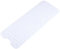 Tapis de bain antidérapant avec ventouses et trous de drainage, 100 x 40 cm, blanc