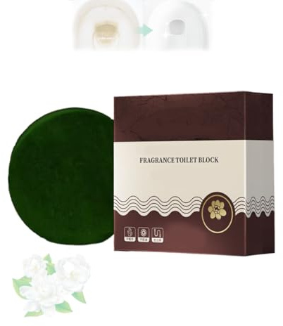 Pastiglie per la pulizia del WC con profumo fresco ed effetto deodorante, Pastiglie deodoranti automatiche per il WC con aroma fresco (1PCS,Jasmine)