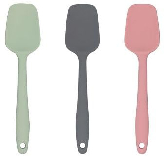 My Kitchen 1 Silicone-Coated Mini Spoon Spatula – Colours Vary