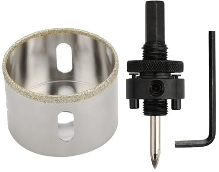 Bohrer 80MM mit Zentrierbohrer und Sechskantschaft für Fliese Marmor