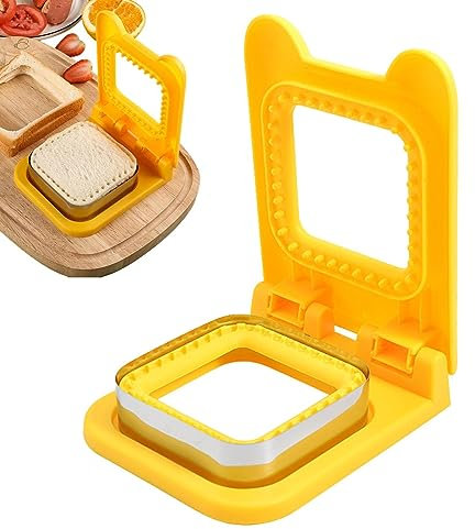 Sandwich-Brotausstecher-Set, Edelstahl, Ausstechform, Brot-Decruster, Sandwiches, Cruster, Obst-Ausstechformen, Keksform für Jungen, Mädchen, Bento-Box